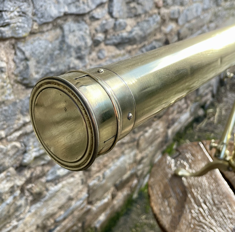 Victorian Brass Library Telescope View IV