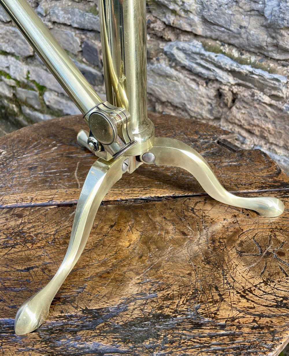 Victorian Brass Library Telescope View VI
