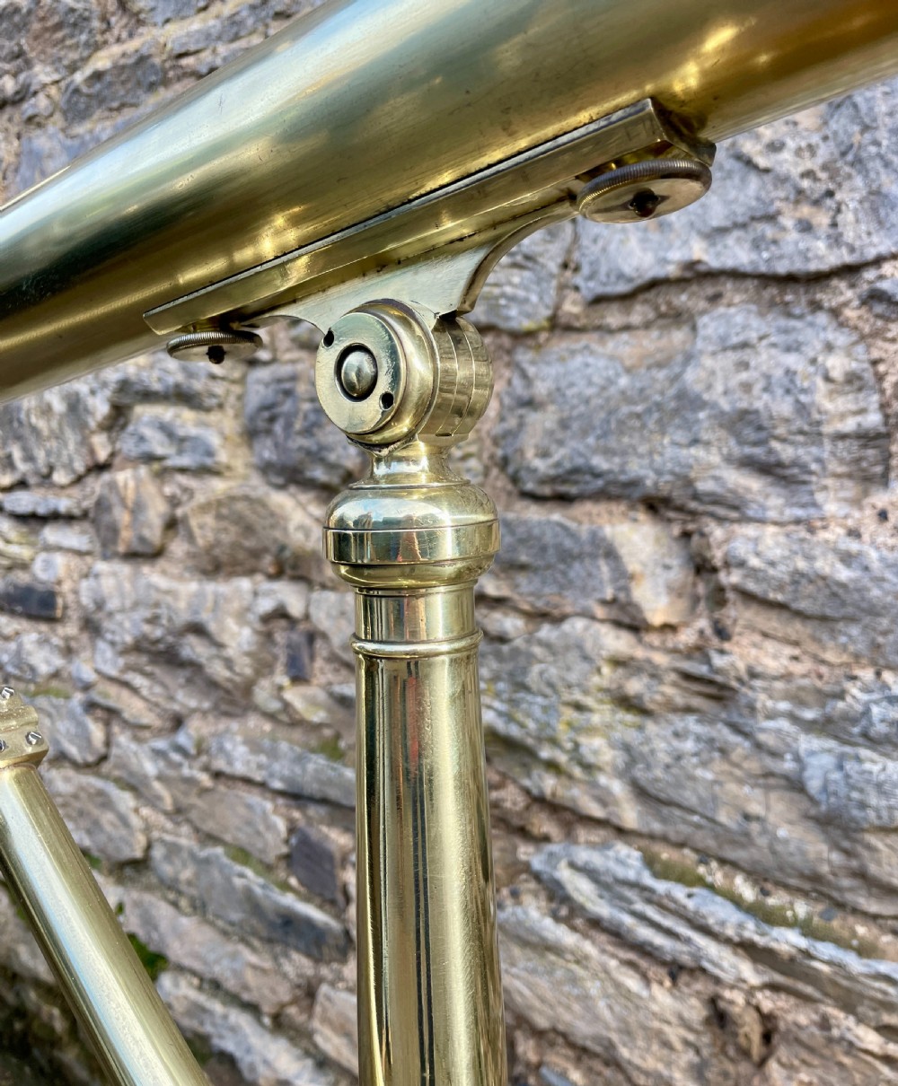 Victorian Brass Library Telescope View XVI