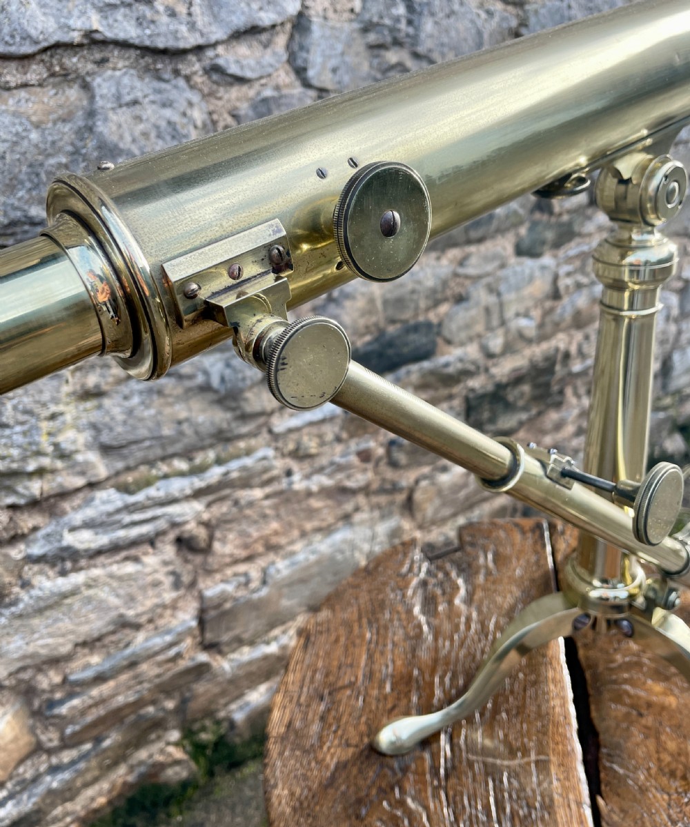 Victorian Brass Library Telescope View XVIII