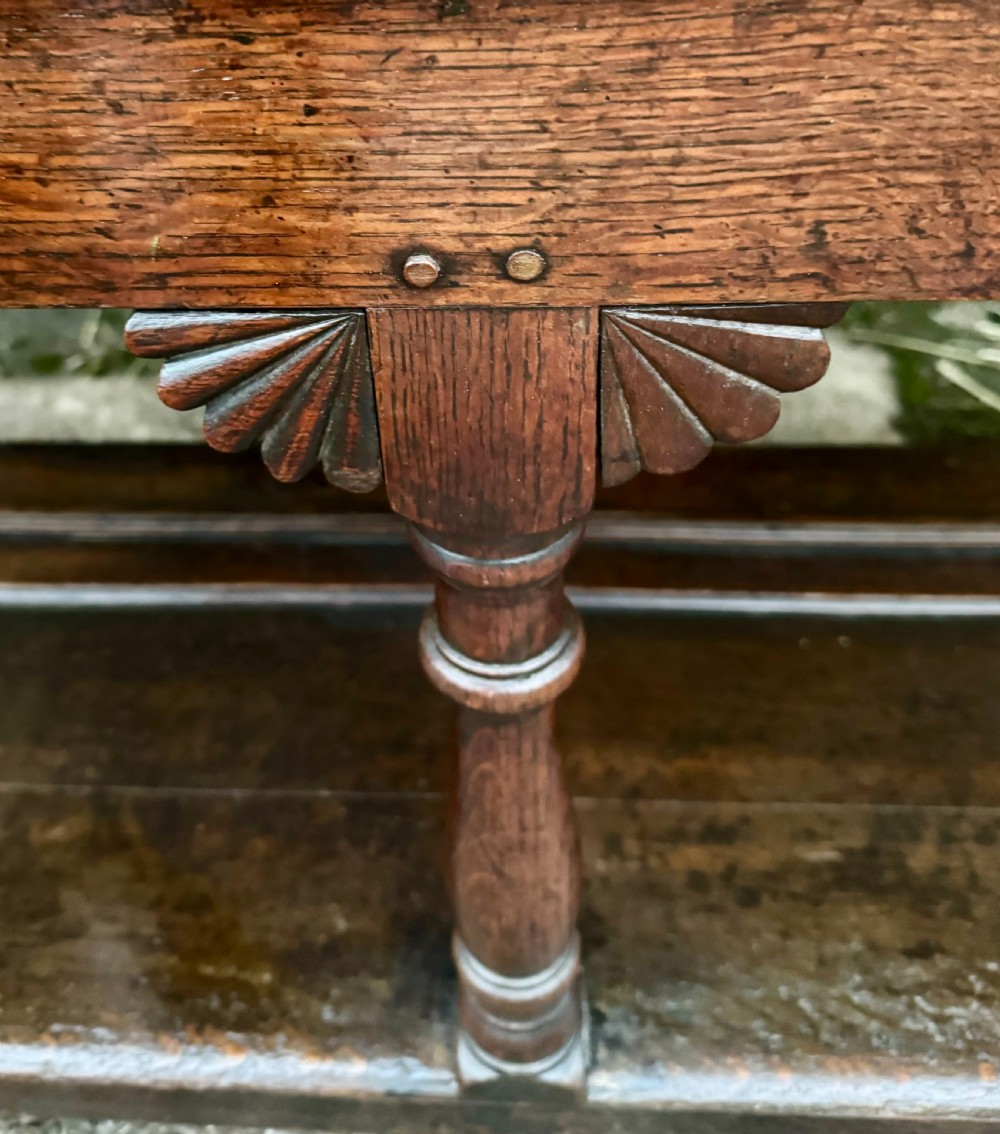 Georgian Oak Potboard Dresser View III