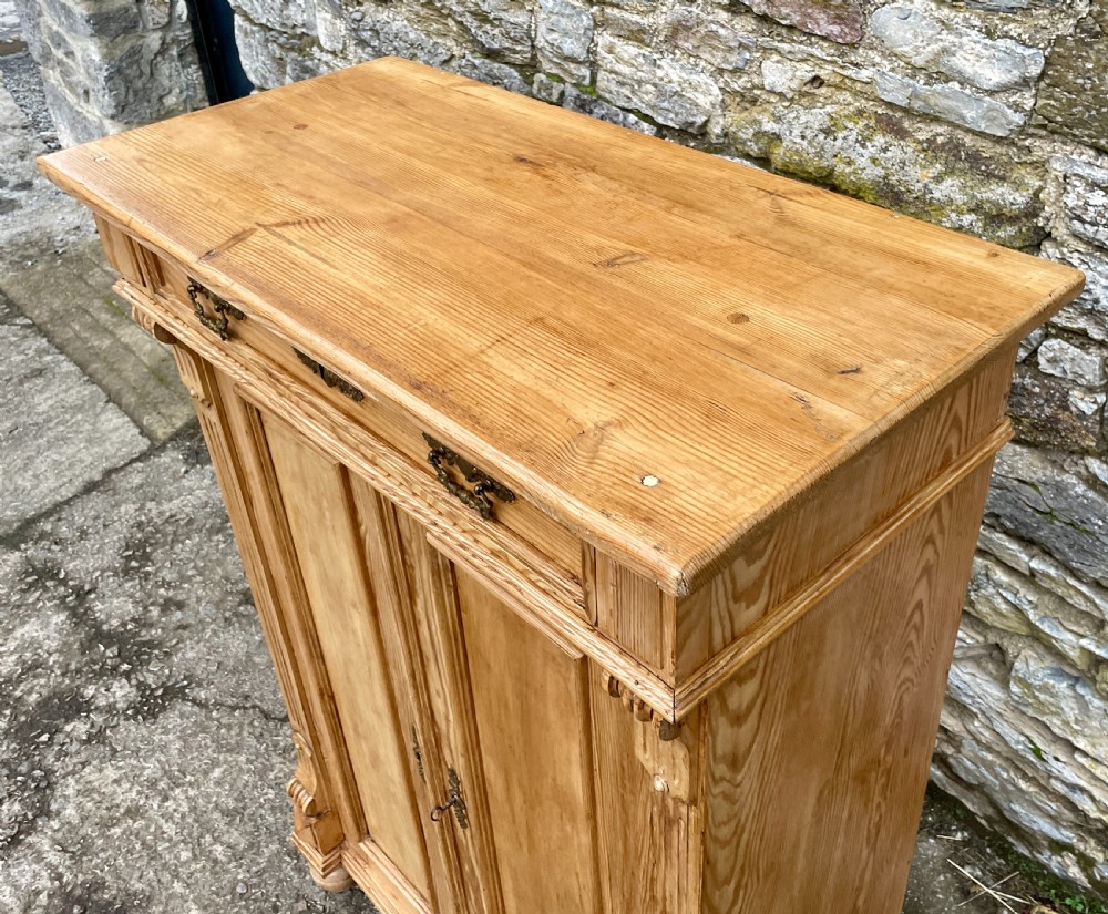 Antique Continental Pine Cupboard View IX