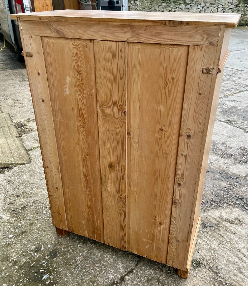 Antique Continental Pine Cupboard View XIII