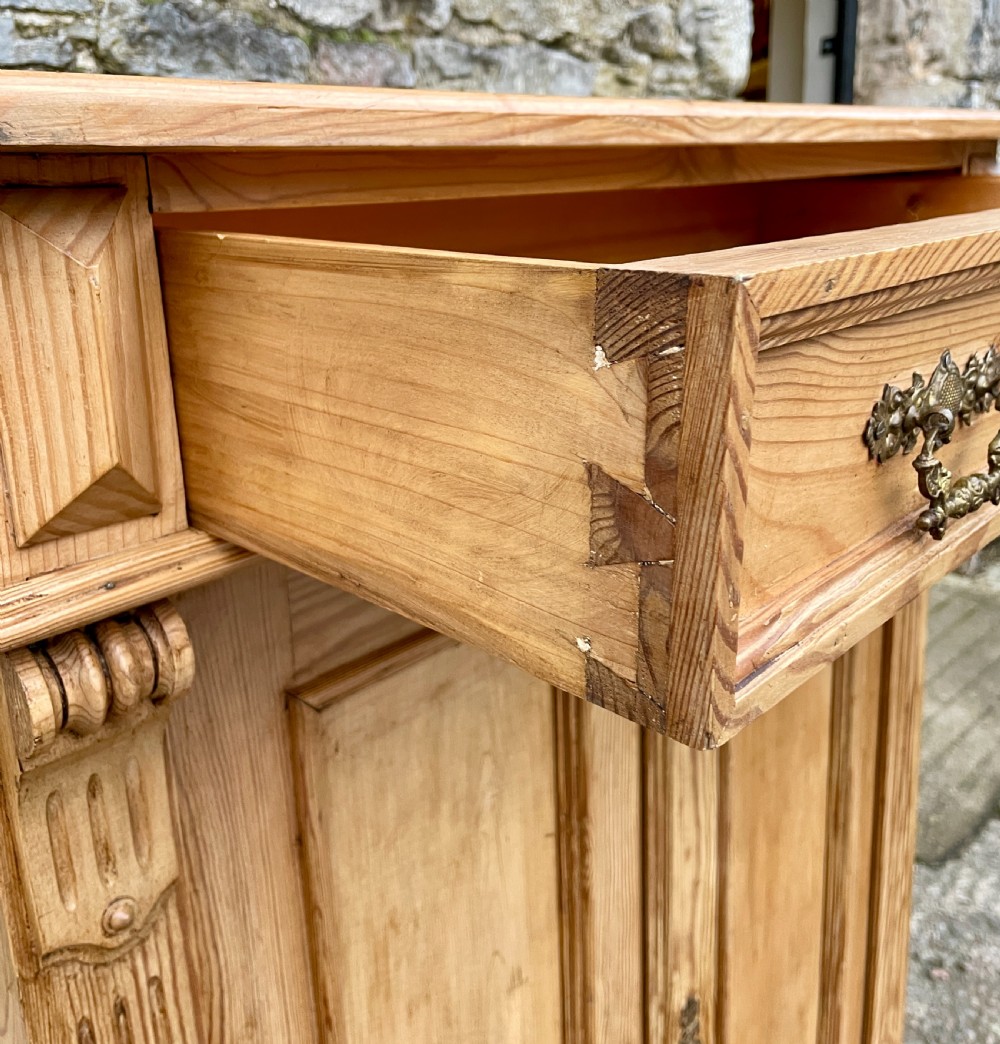 Antique Continental Pine Cupboard View XVI