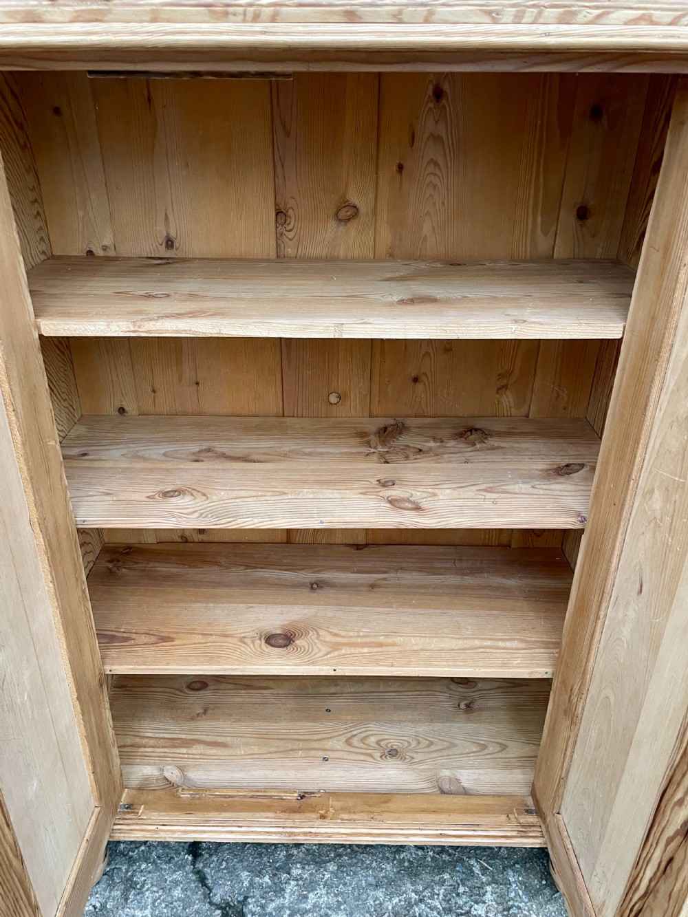 Antique Continental Pine Cupboard View XVIII