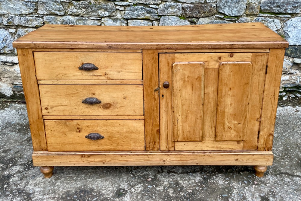 Antique Pine Sideboard