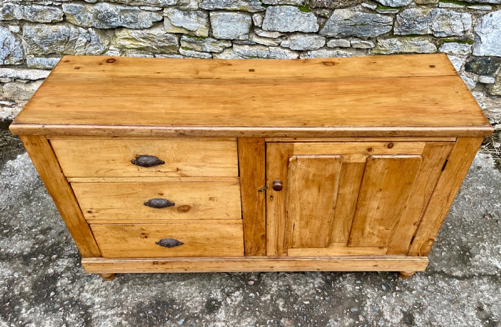 Antique Pine Sideboard View III