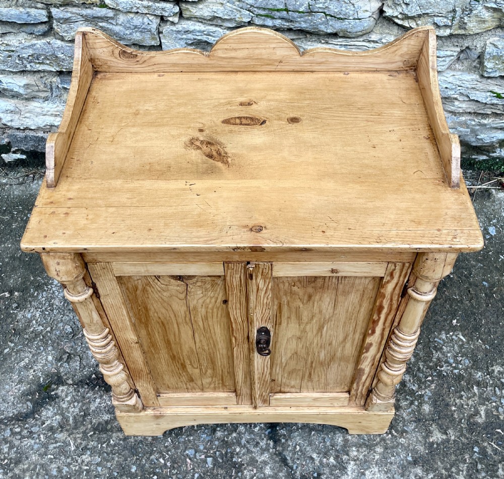 Small Antique Pine Cupboard View III