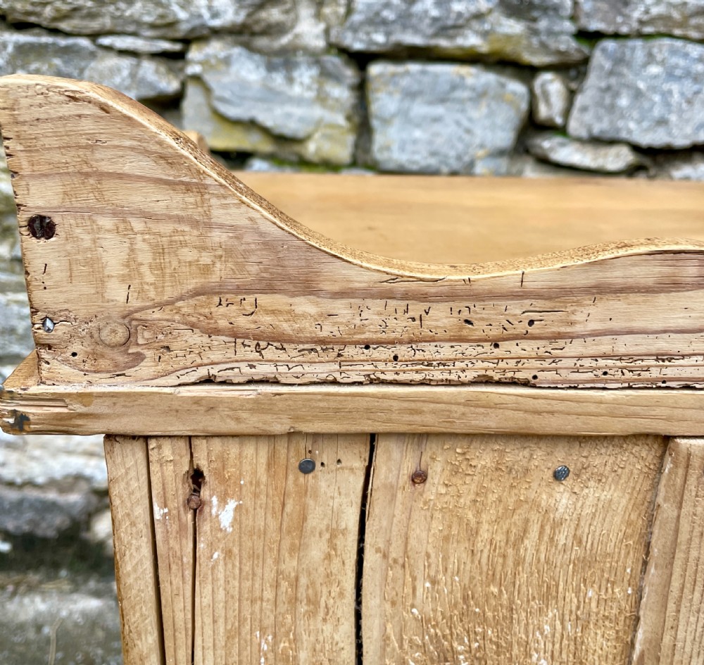 Small Antique Pine Cupboard View XI