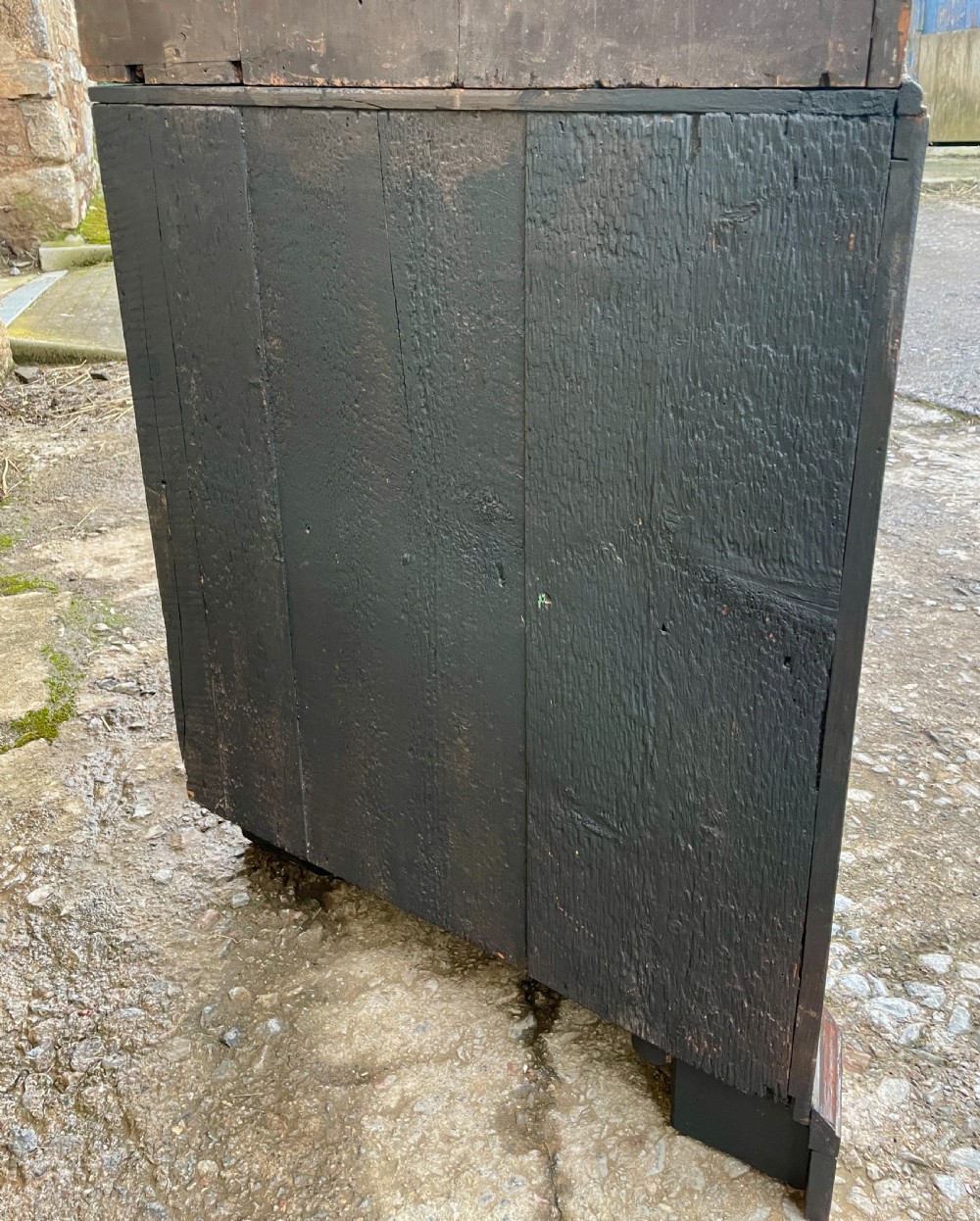 Georgian Oak Corner Cupboard View VIII