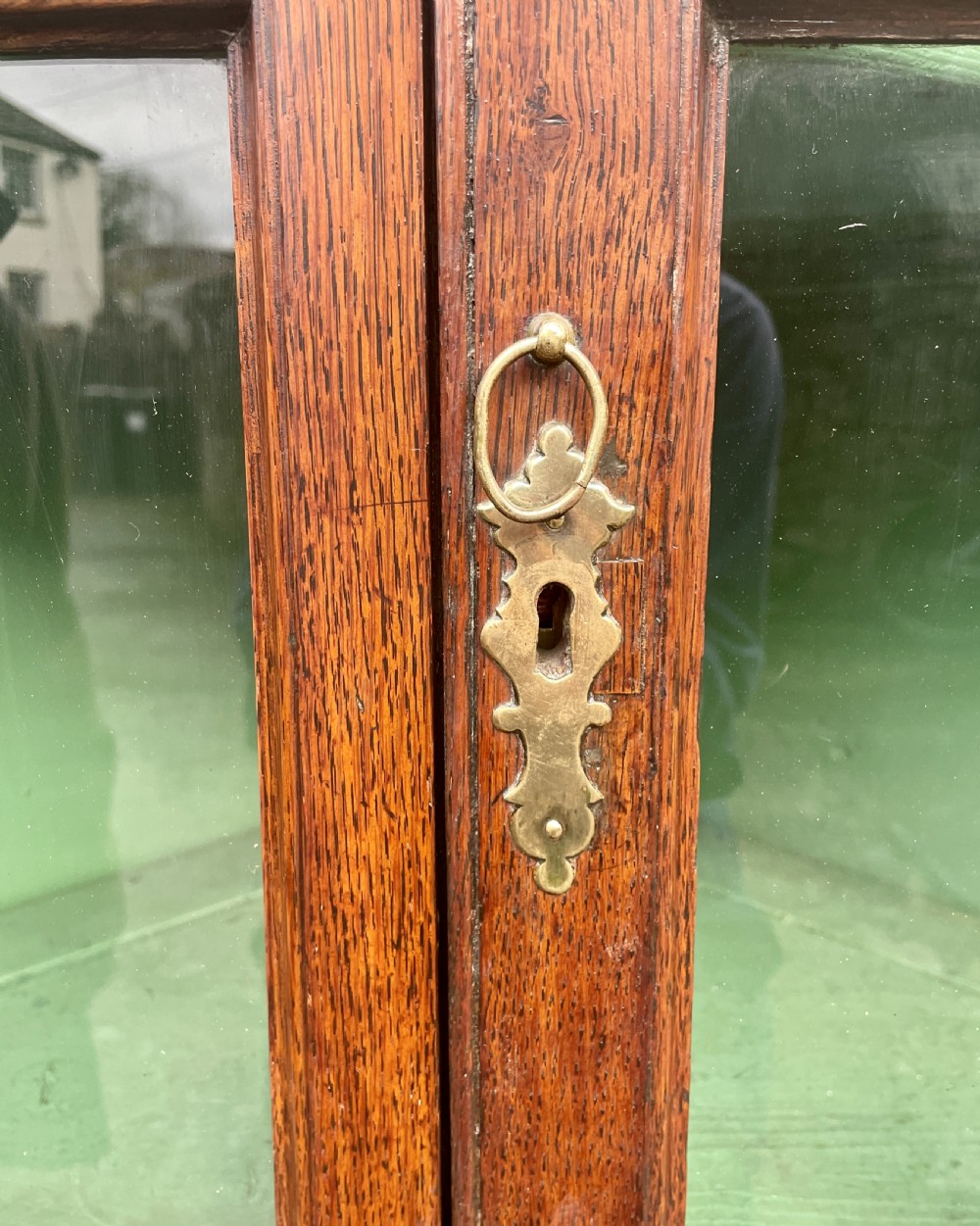 Georgian Oak Corner Cupboard View XII
