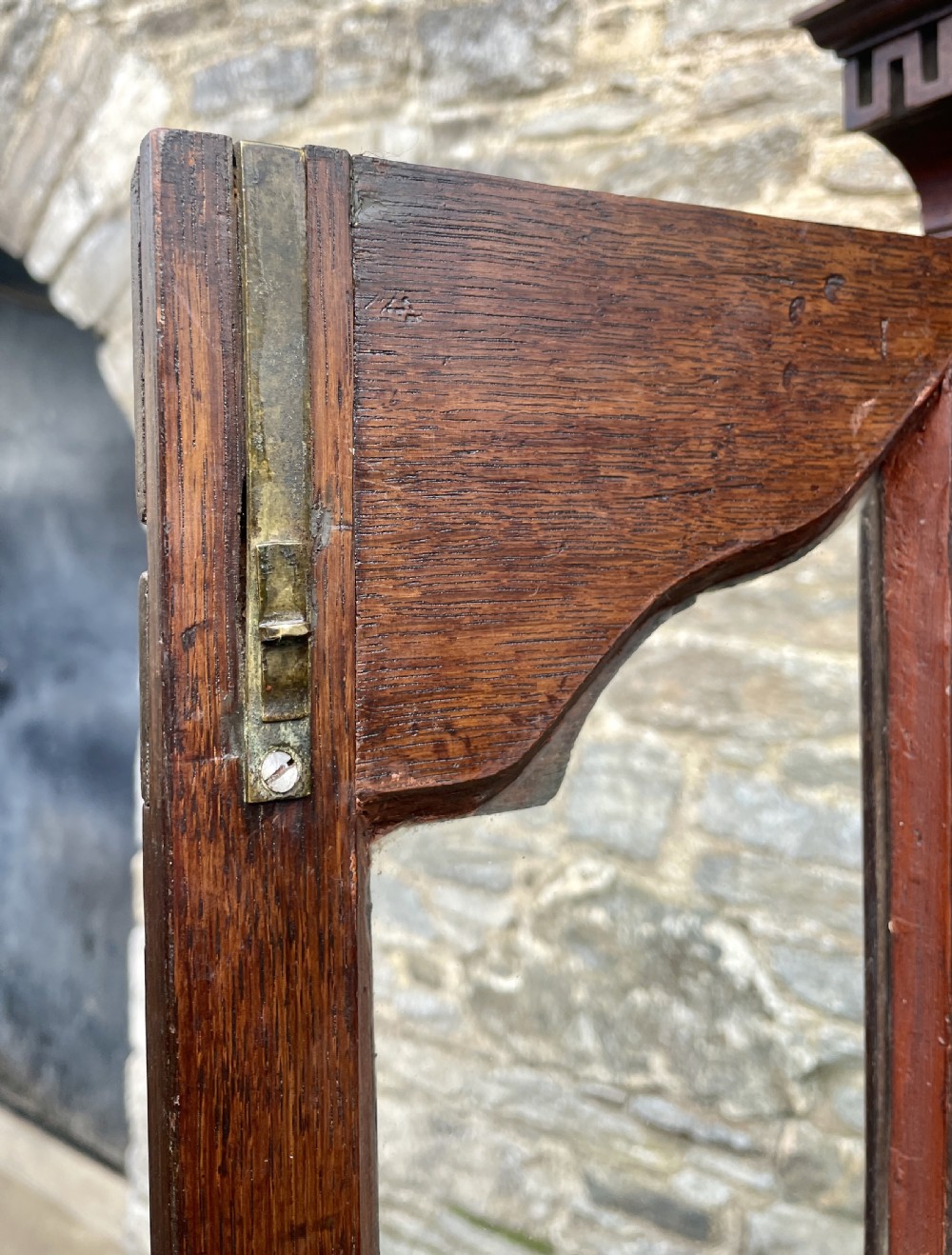 Georgian Oak Corner Cupboard View XIV
