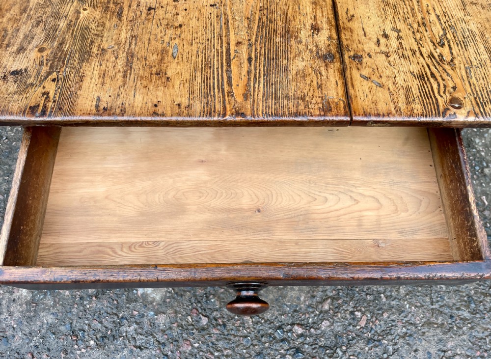 Victorian Pine Farmhouse Table View VI