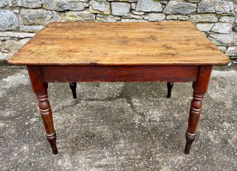 Victorian Pine Farmhouse Table View X