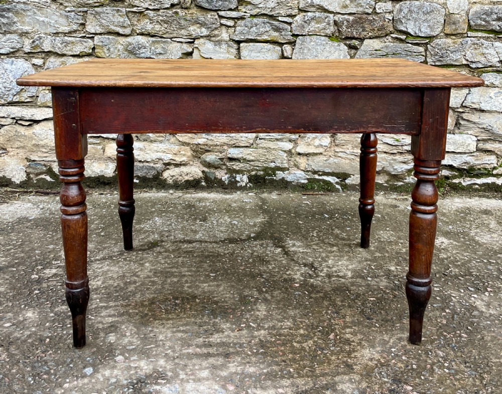 Victorian Pine Farmhouse Table View XVII