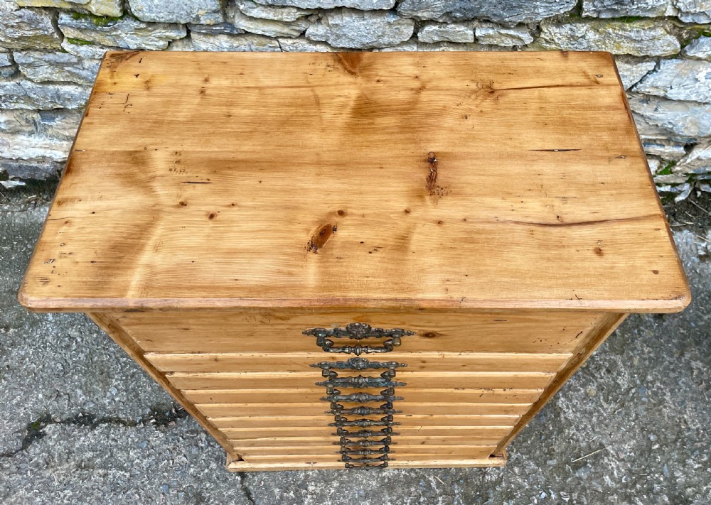 Antique Pine Flight of Drawers View III