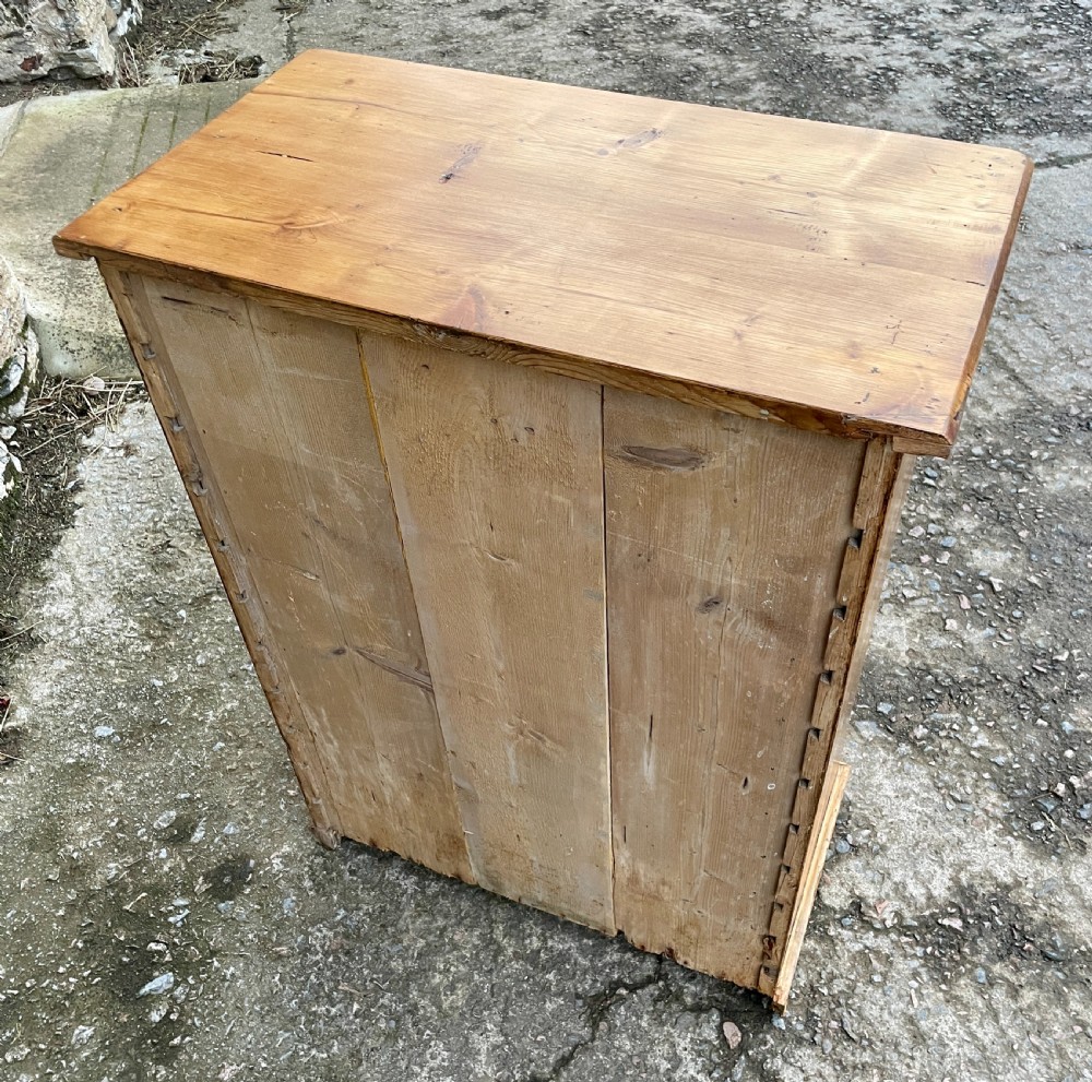 Antique Pine Flight of Drawers View XVI