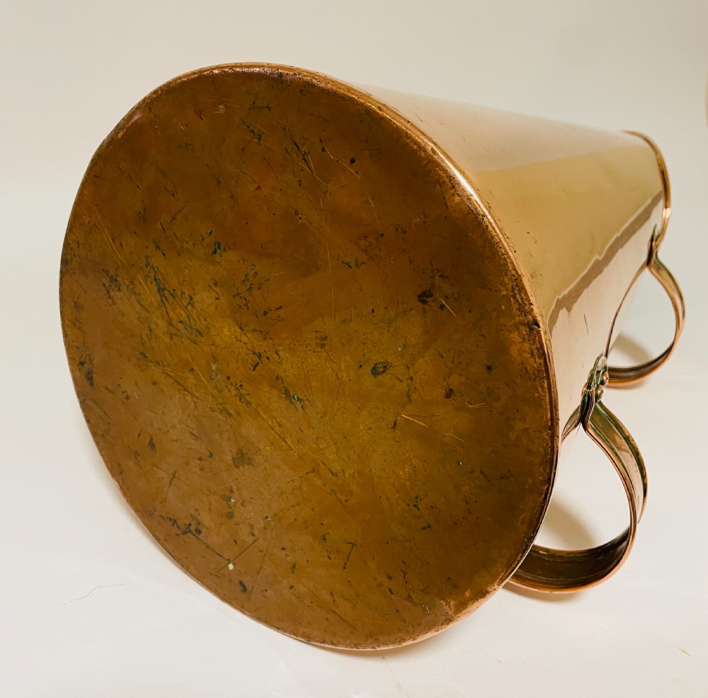 Victorian Copper Coal Scuttle View VII