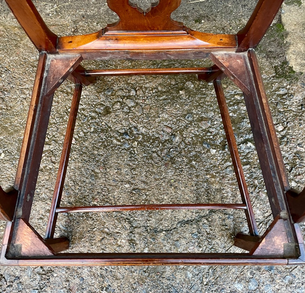 Georgian Mahogany Carver Chair View X