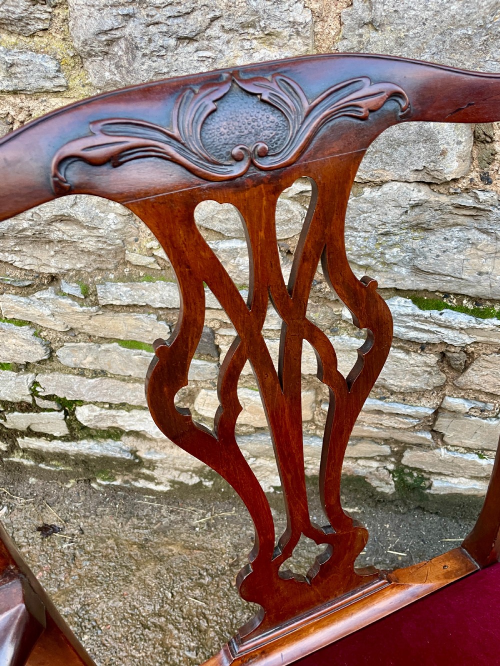 Georgian Mahogany Carver Chair View XIII