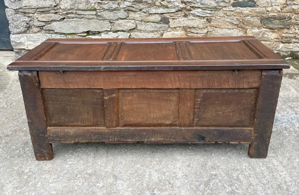 18th Century Oak Coffer View XI