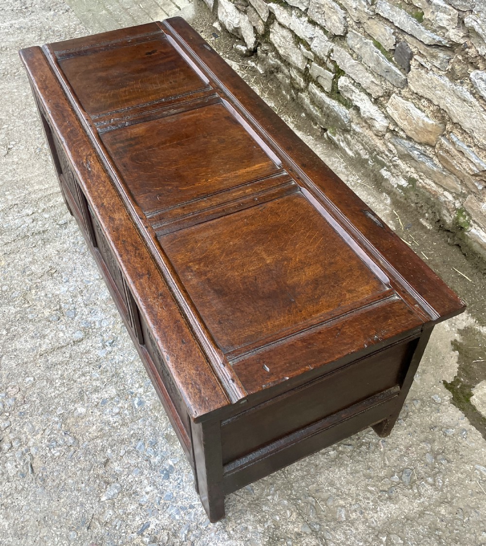 18th Century Oak Coffer View XIII