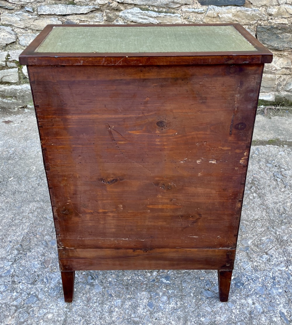 Georgian Mahogany Bed / Library Steps View XVII