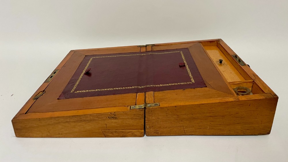 Small Antique Inlaid Writing Slope View VIII