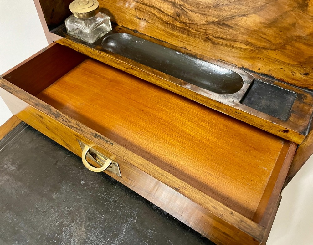 Antique Walnut Stationery Cabinet View X