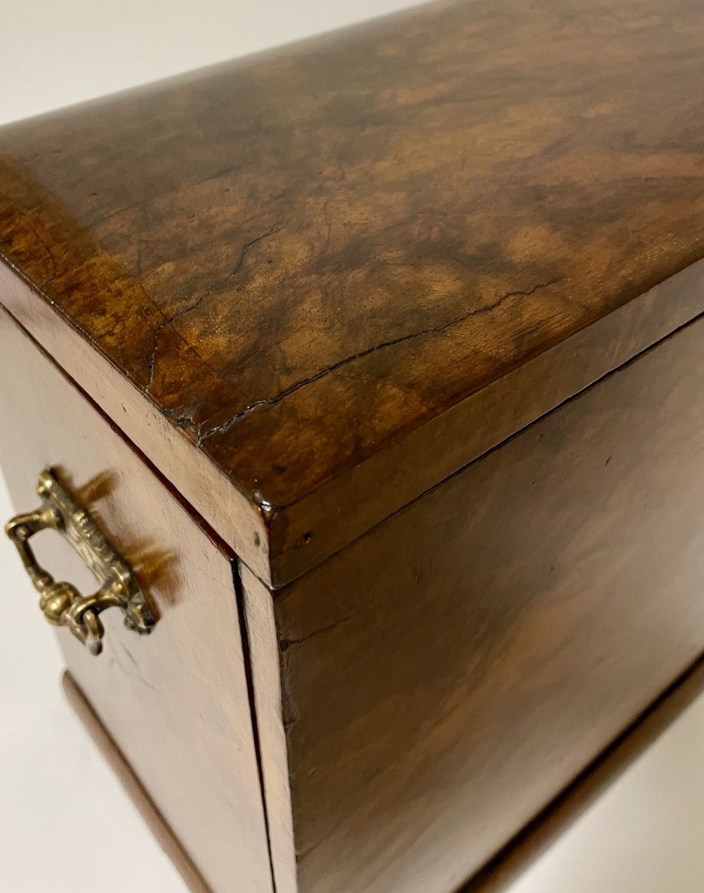Antique Walnut Stationery Cabinet View XI