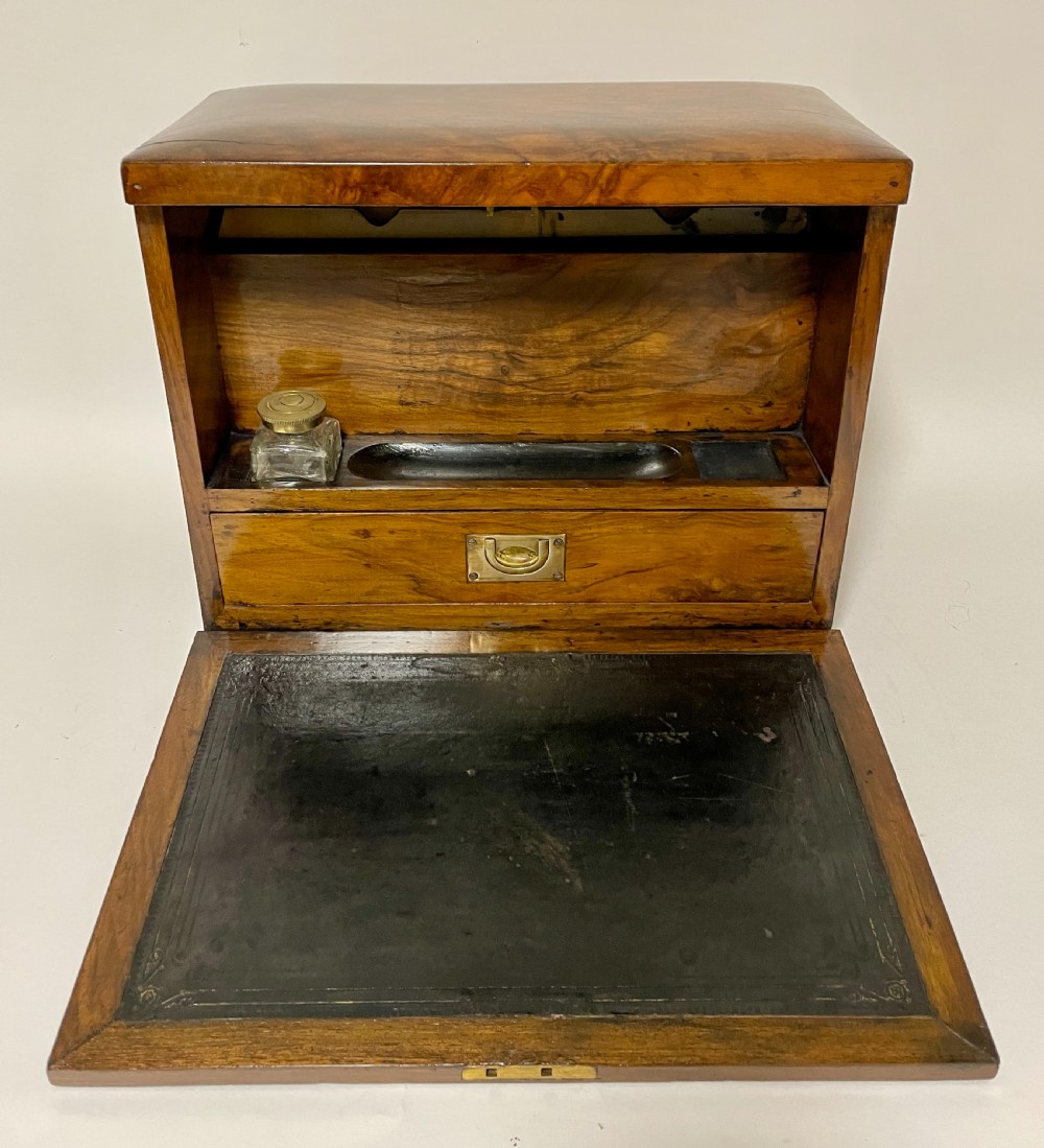 Antique Walnut Stationery Cabinet View XIII