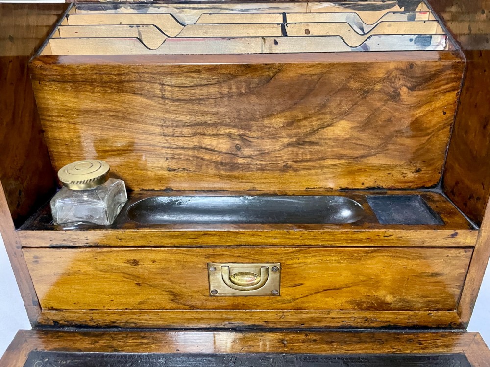 Antique Walnut Stationery Cabinet View XVI