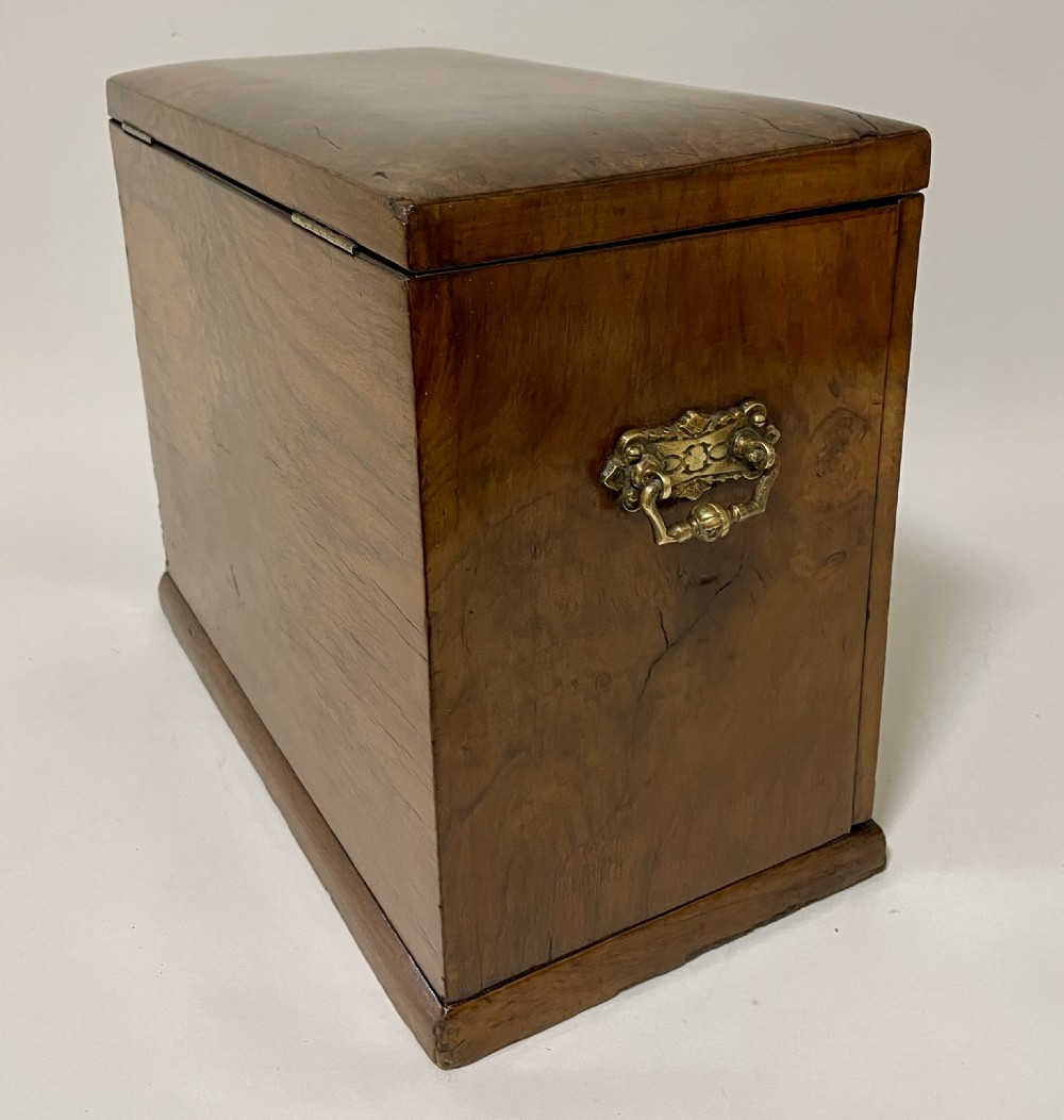 Antique Walnut Stationery Cabinet View XVII