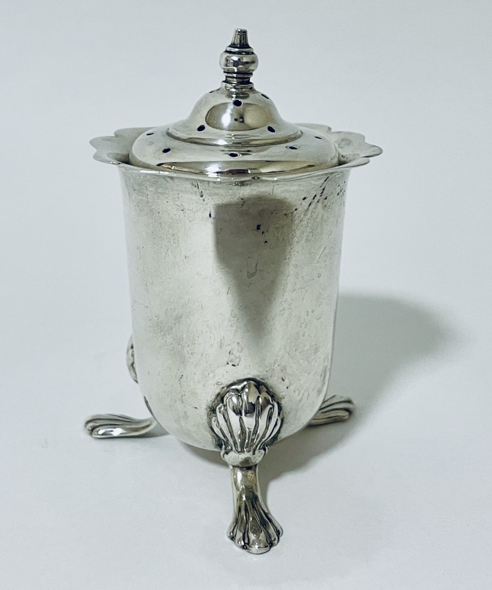 Antique Silver Pepper Pot