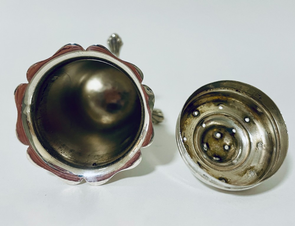 Antique Silver Pepper Pot View XI