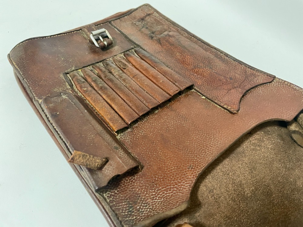 WW2 German Leather Map Case View VI
