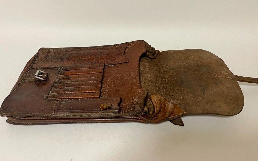 WW2 German Leather Map Case View VIII