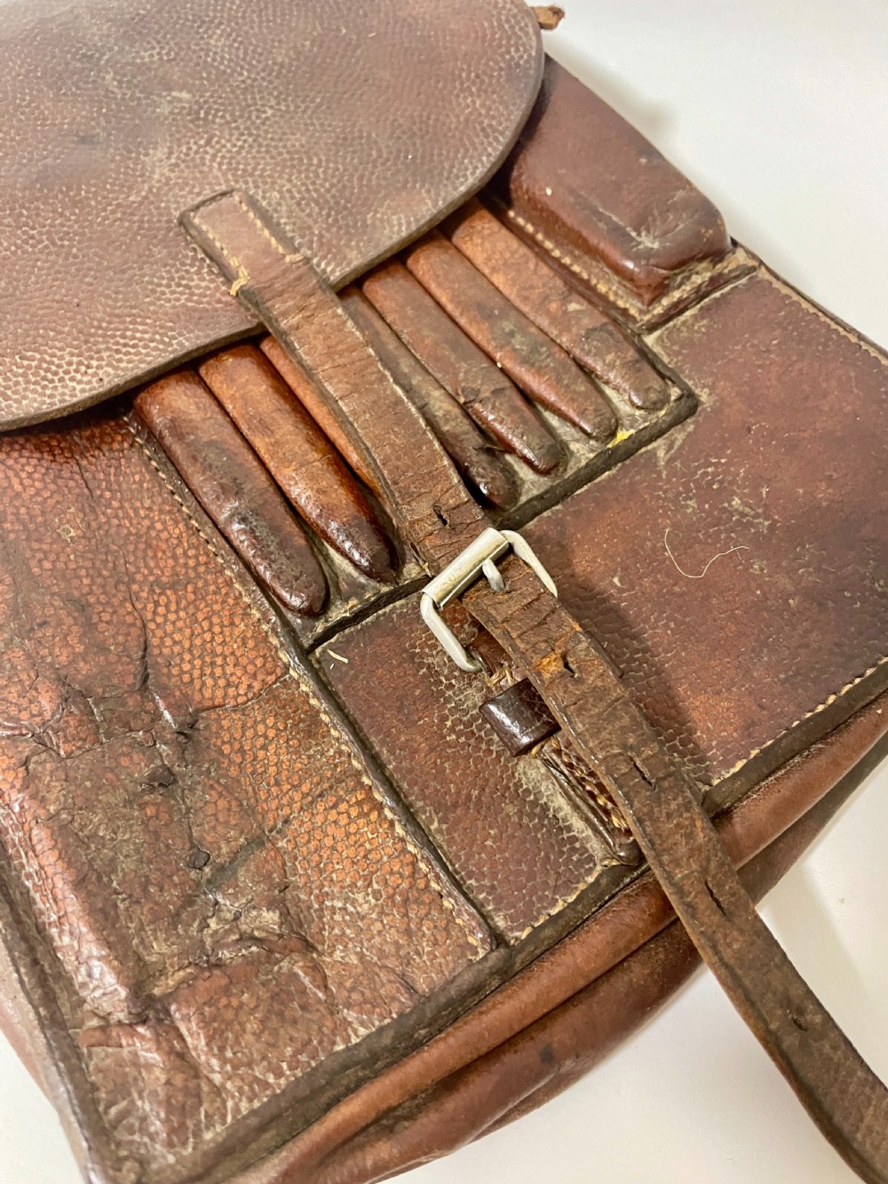 WW2 German Leather Map Case View IX