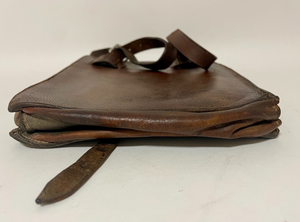 WW2 German Leather Map Case View X