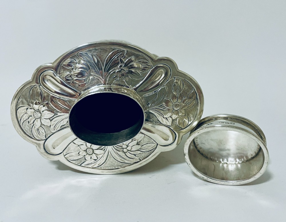 Victorian Silver Tea Caddy View XII