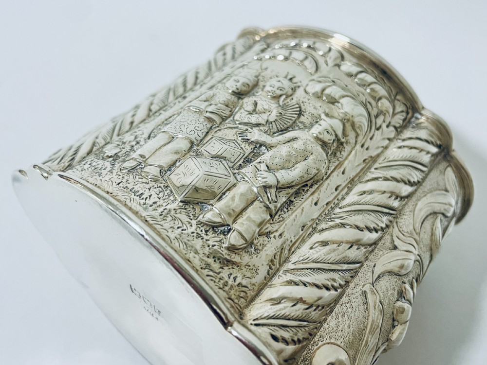 Victorian Silver Tea Caddy View XIV