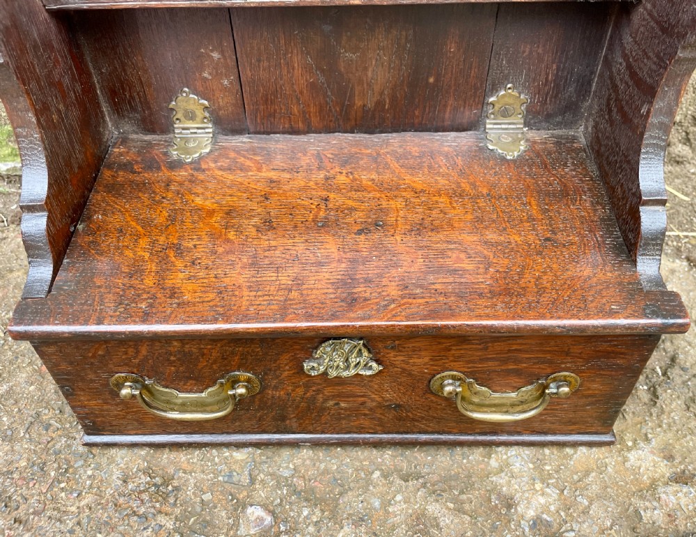 Georgian Welsh Oak Spoon Rack View VII