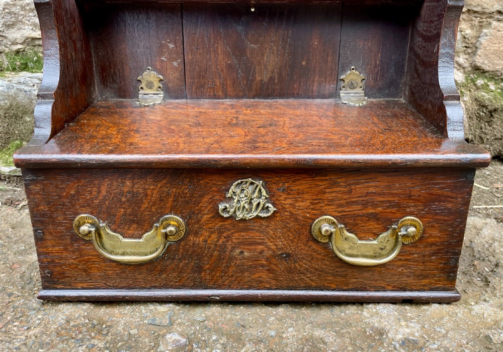 Georgian Welsh Oak Spoon Rack View VIII