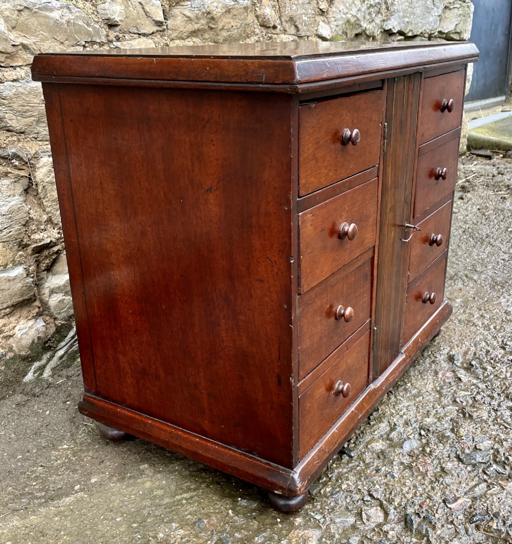 Antique Mahogany Multi-Drawer Chest View IV