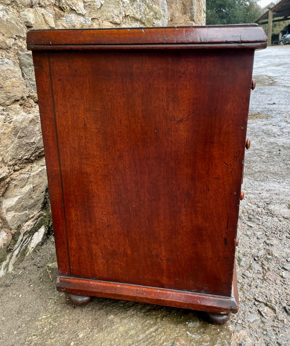 Antique Mahogany Multi-Drawer Chest View V