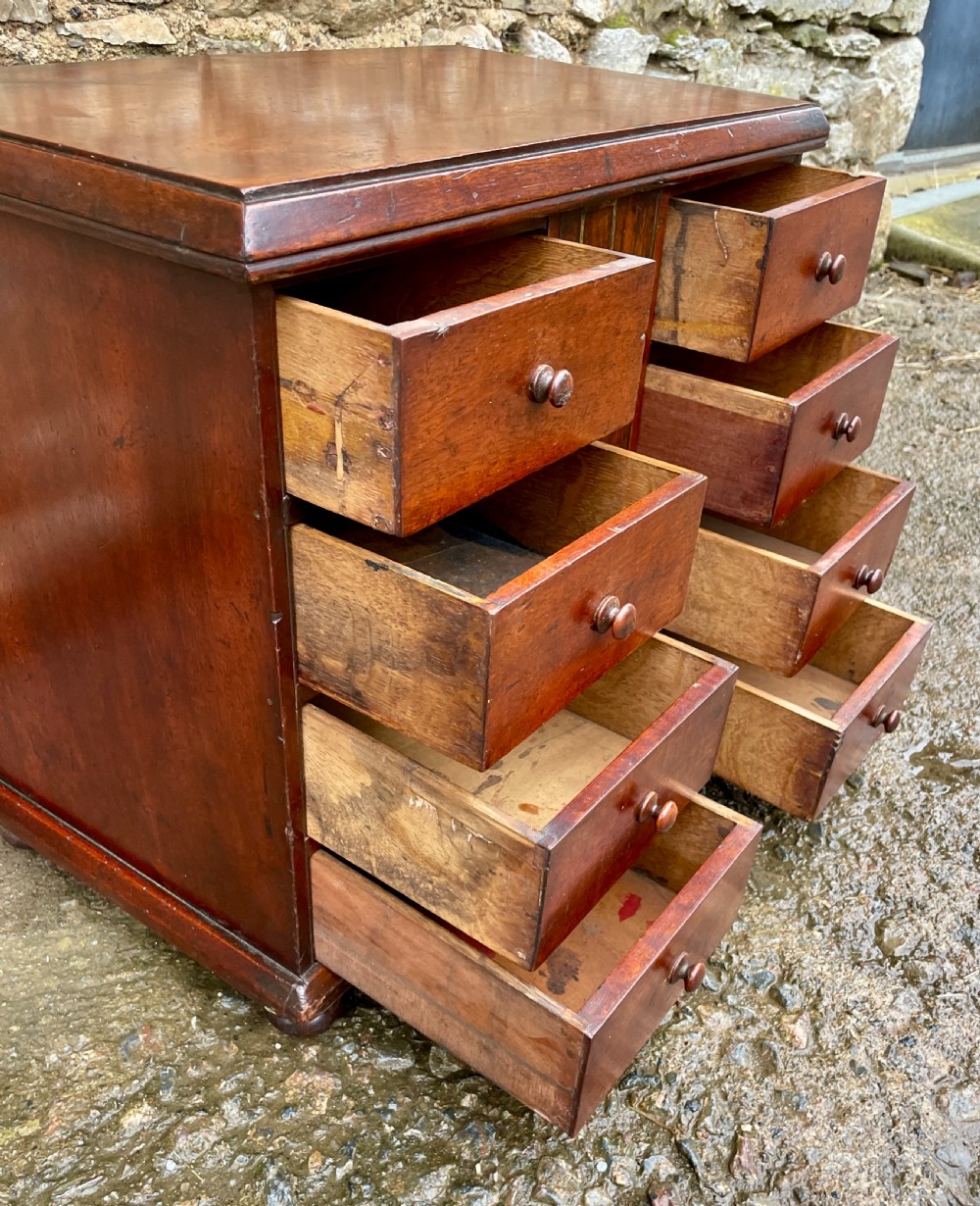 Antique Mahogany Multi-Drawer Chest View IX