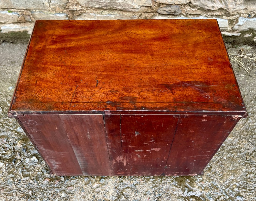 Antique Mahogany Multi-Drawer Chest View XI