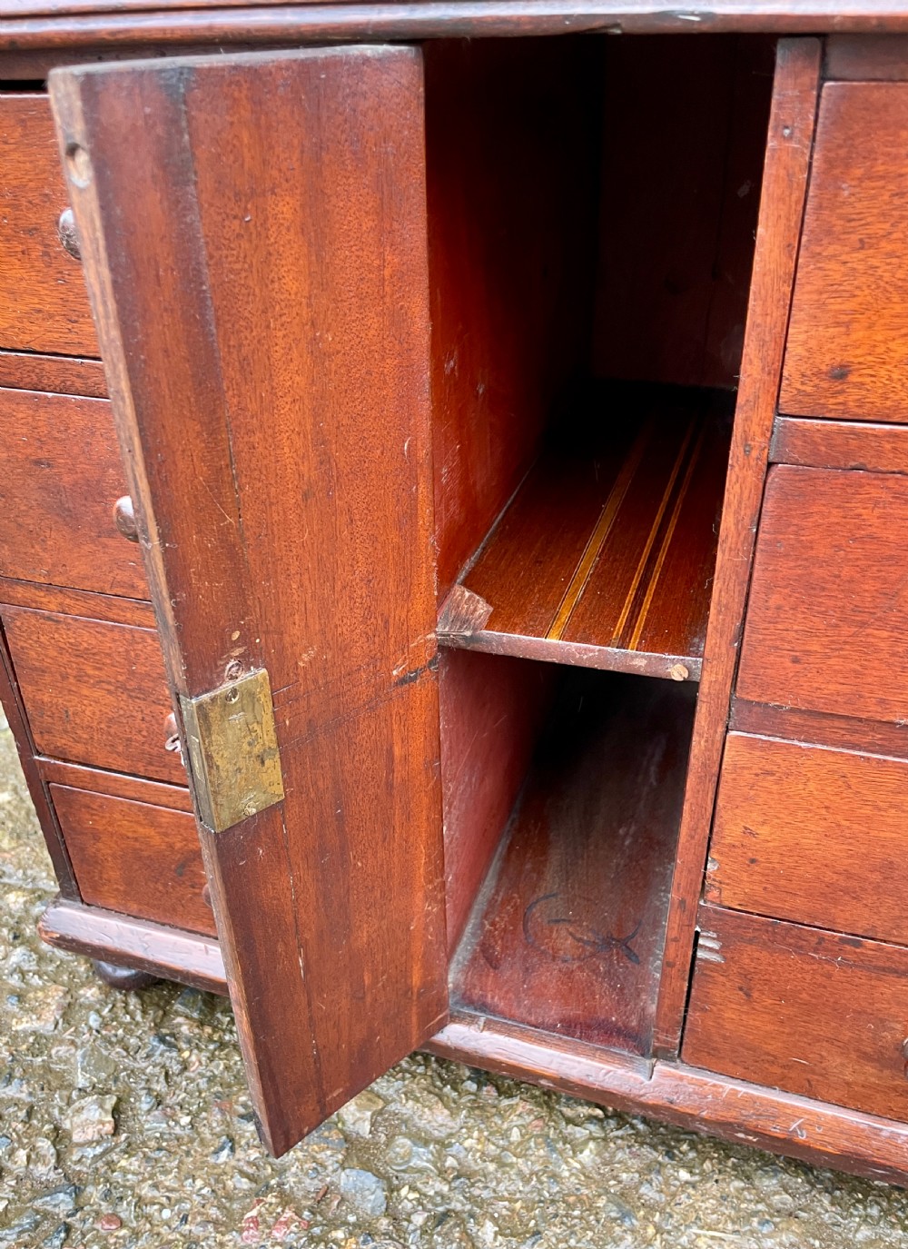 Antique Mahogany Multi-Drawer Chest View XIV