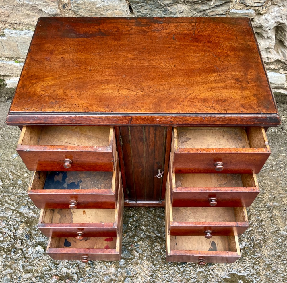 Antique Mahogany Multi-Drawer Chest View XV