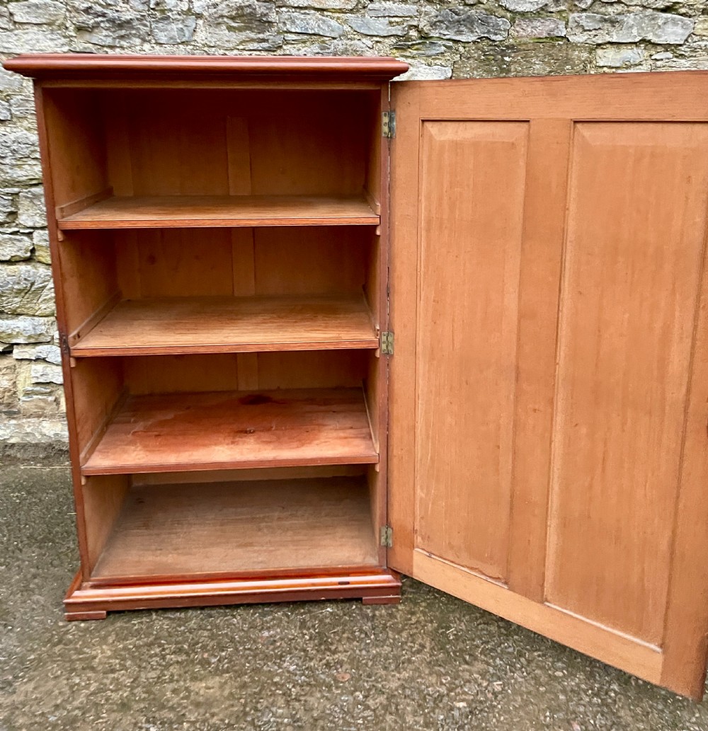 Large Victorian Figured Mahogany Cupboard View XIV